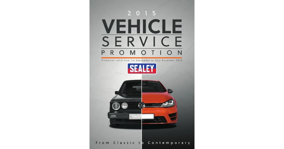 Sealey launches new 2015 Vehicle Service Promotion