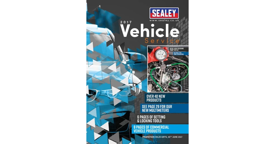 Sealey introduces 2017 Vehicle Service Promotion