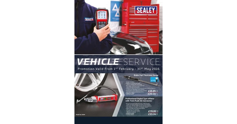 New Sealey Vehicle Service Promotion