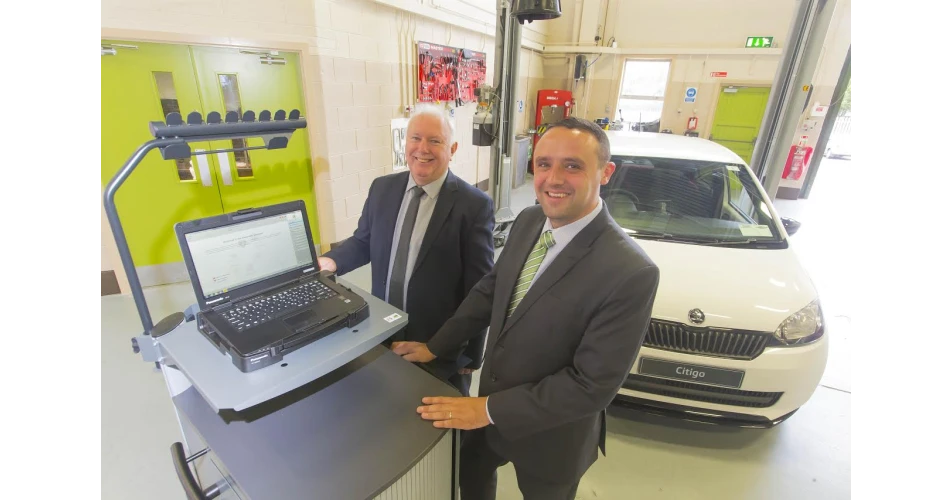 SKODA Ireland Donate Diagnostic Equipment to Motor Training Centre