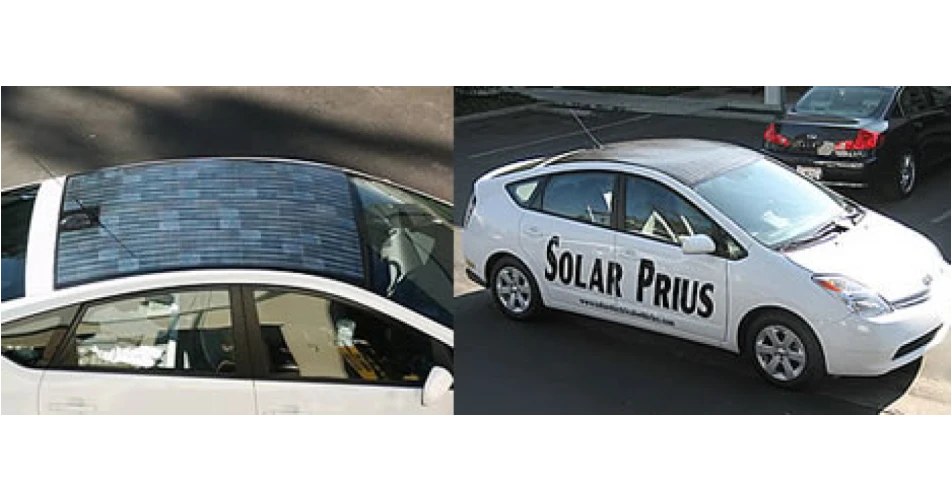 Solar powered Prius