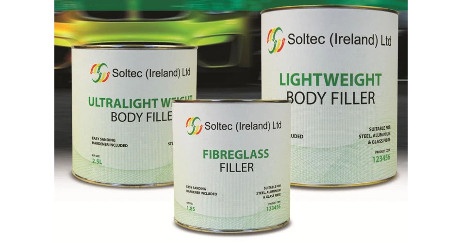 New Soltec Body Filler range<br />
