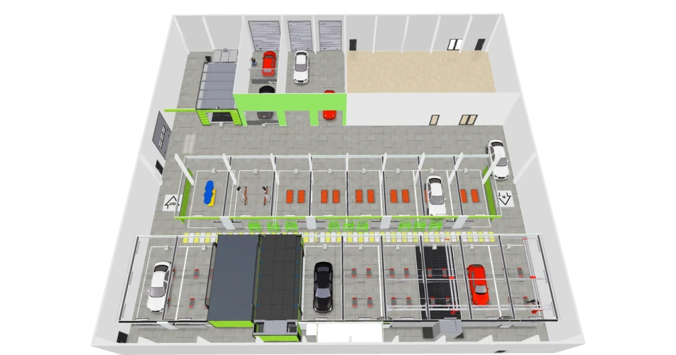 Symach delivers new FixLine solution to Brussels bodyshop 