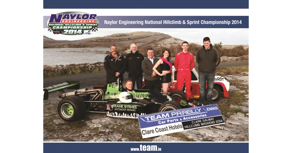 Team PR Reilly sponsors Clare Galway Hillclimb