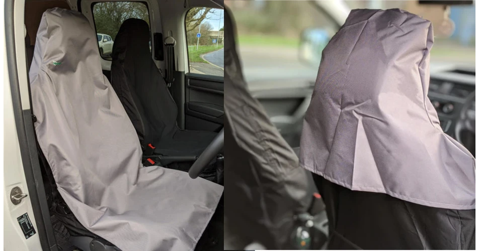 Universal Fast Fit seat cover reduces plastic waste