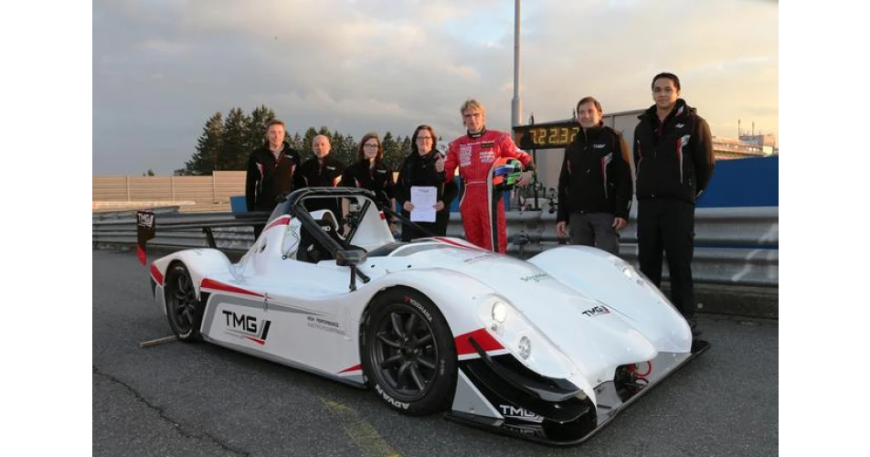 Toyota sets N&uuml;rburgring electric record.