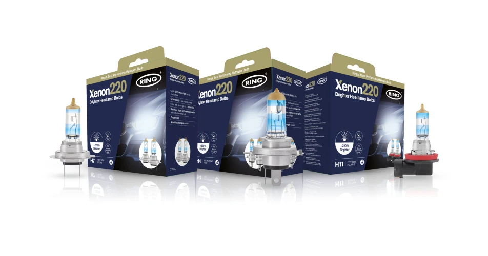 Xenon220 bulbs &ndash; the bright choice from Ring&nbsp;