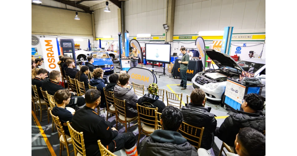 OSRAM provides training for automotive apprentices