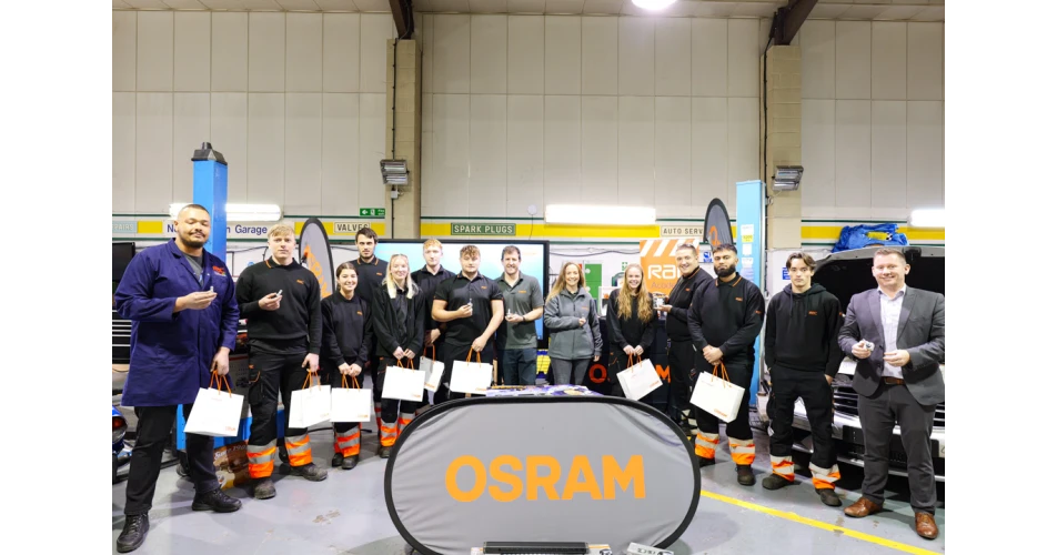 OSRAM provides training for automotive apprentices