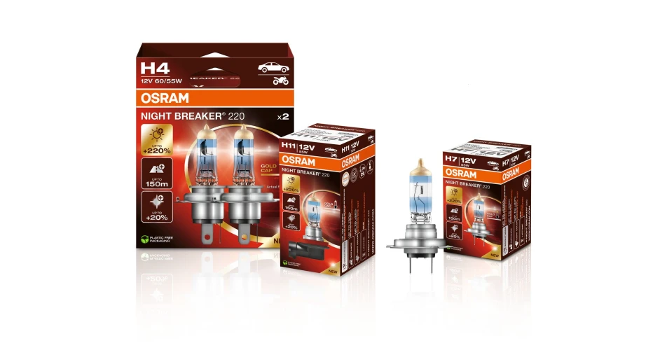 OSRAM introduces NIGHT BREAKER 220 bulbs