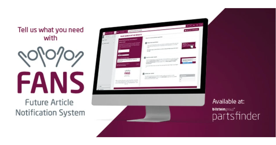 Filling the gaps with the partsfinder Future Article Notification System