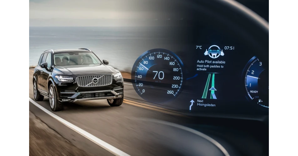 Volvo reveals new self drive interface