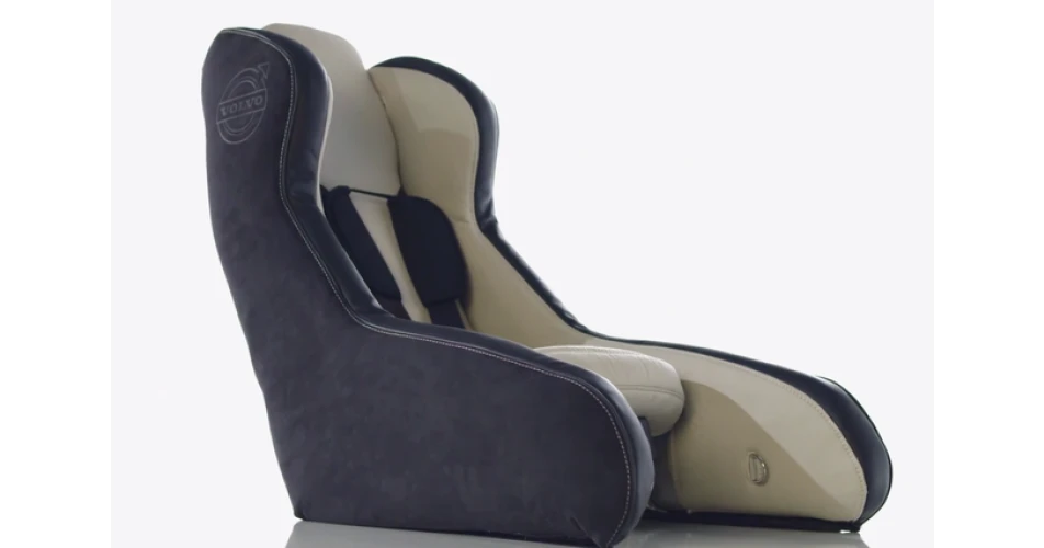 Volvo develops inflatable child seat