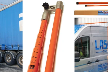 Check vehicle height with Vehicle Height Measuring Stick from Laser Tools