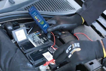 Quick & accurate battery & alternator tester from Laser