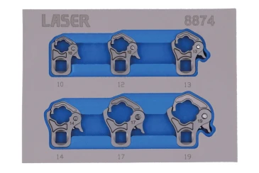 Versatile ratchet flare nut wrenches from Laser Tools