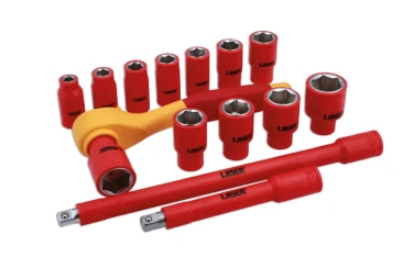 VDE certified insulated socket set from Laser Tools&nbsp;