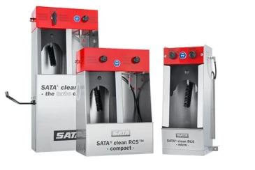 Time saving gun cleaning & colour changes with SATA RCS
