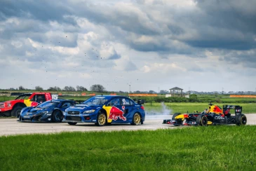 The ultimate Red Bull four-wheel race