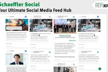 Schaeffler & REPXPERT social media feeds launched
