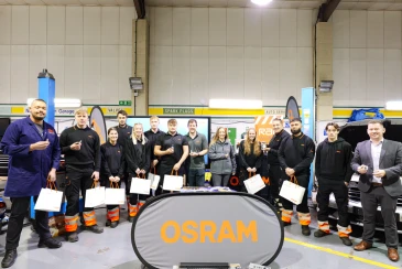 OSRAM provides training for automotive apprentices