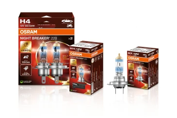 OSRAM introduces NIGHT BREAKER 220 bulbs