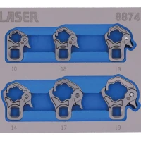 Versatile ratchet flare nut wrenches from Laser Tools