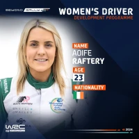 Aoife Raftery&nbsp;selected for prestigious rally development programme