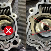 Variable oil pump failures