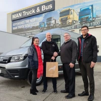 1,000th new MAN TGE van sold in Ireland