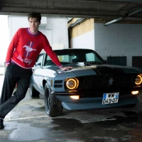 Ford celebrate 60 years of Mustang with special Christmas jumper