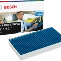 Comprehensive HEV and EV cabin filter coverage from Bosch